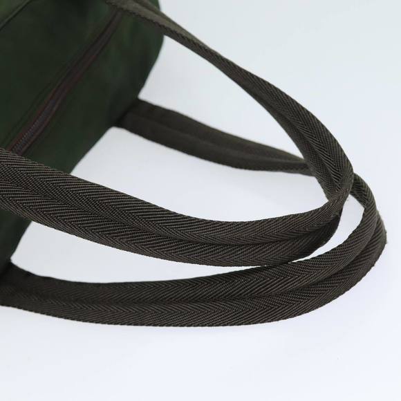 PRADA Hand Bag Nylon Khaki Auth ac2986 - Picture 7 of 16